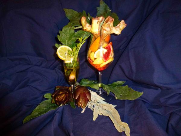 CŒUR D'ARTICHAUT AU PINZIMONIO