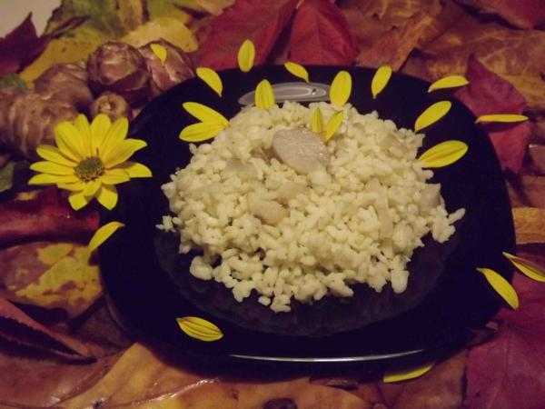 RISOTTO AUX ARTICHAUTS DE JÉRUSALEM