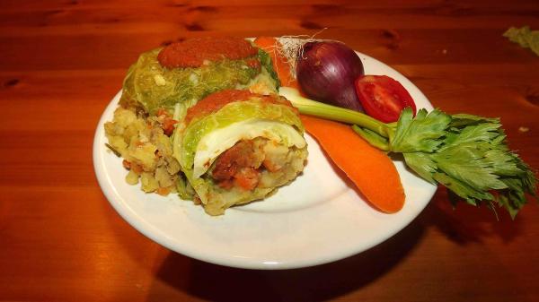 ROULEAUX DE CHOU FRISÉ