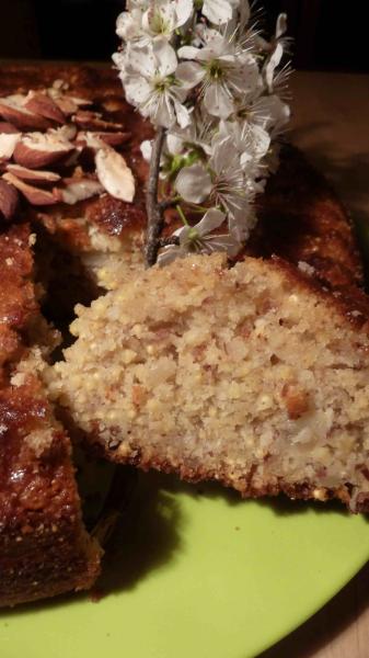 GÂTEAU AU MILLET ET AUX FRUITS