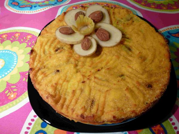 DESSERT AUX POMMES DE TERRE ET AUX AMANDES... DÉLICIEUX ! ! !