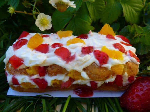 FRAÎCHEUR DES FRAISES ET DE LA CRÈME DE RICOTTA