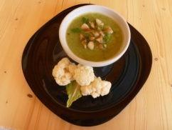 CRÈME DE CHOU-FLEUR ET DE CHAMPIGNONS