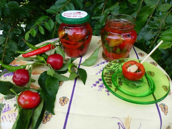 PIMENTS À L'HUILE