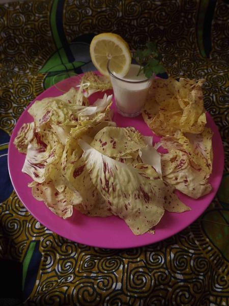 INSALATA DI VARIEGATO CON SALSA YOGURT