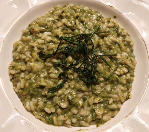 Risotto con i bruscandoli