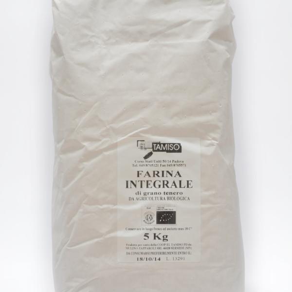 L 17158 - Grano tenero integrale 5 kg.
