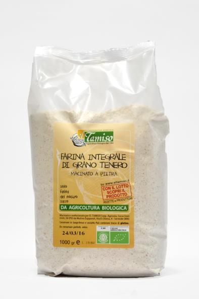 L 17325 - Grano tenero integrale 1 kg.