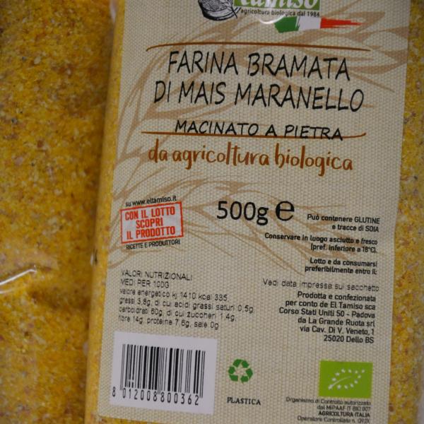 Farina bramata di mais Maranello: buona e sana!