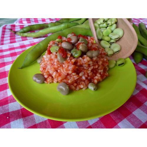 Cooperativa Agricola El Tamiso - RICE WITH FAVETTE BEANS WITH SAUCE