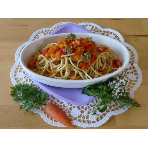 Cooperativa Agricola El Tamiso - SPAGHETTI WITH CARROT RAGU