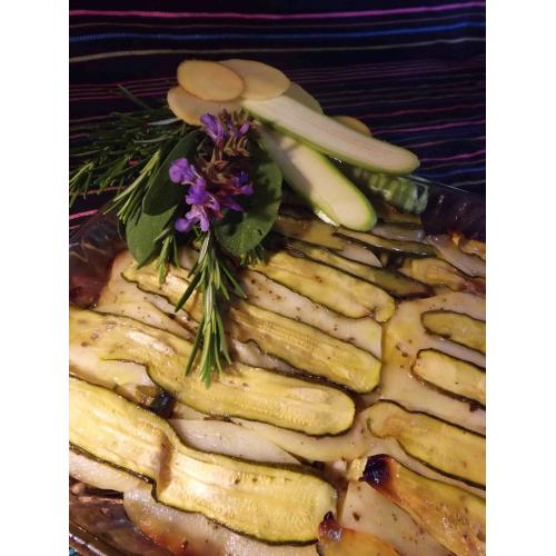 Cooperativa Agricola El Tamiso - BAKED ZUCCHINI TRAY