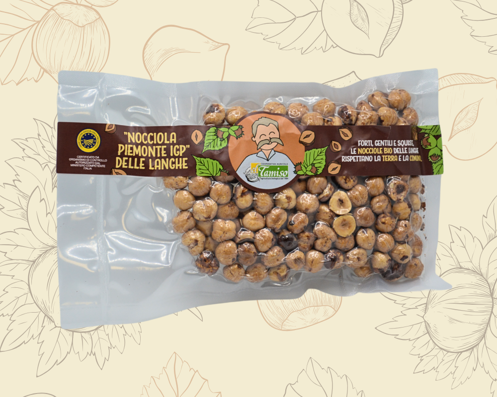 "NOCCIOLA PIEMONTE IGP" TOSTATA BIO