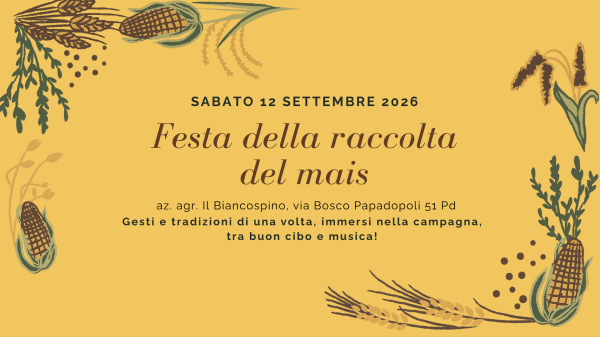 FÊTE DE LA RÉCOLTE DU MAÏS